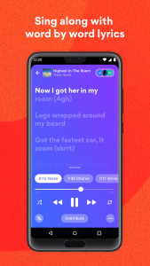 اسکرین شات برنامه Musixmatch: lyrics finder 4