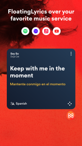 اسکرین شات برنامه Musixmatch: lyrics finder 2