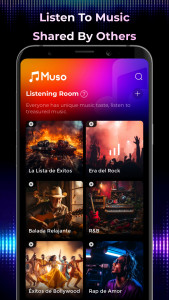 اسکرین شات برنامه Offline Music Mp3 Player- Muso 6