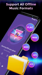 اسکرین شات برنامه Offline Music Mp3 Player- Muso 5