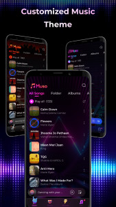 اسکرین شات برنامه Offline Music Player App- Muso 5