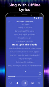 اسکرین شات برنامه Offline Music Mp3 Player- Muso 8