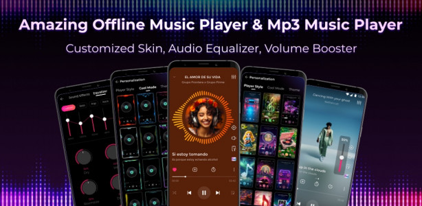 اسکرین شات برنامه Offline Music Player App- Muso 1