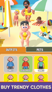 اسکرین شات 5 بازی Street Life: Merge Tap Clicker