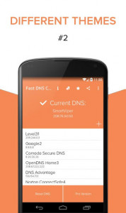 اسکرین شات برنامه Fast DNS Changer(no root) 7