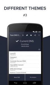 اسکرین شات برنامه Fast DNS Changer(no root) 4