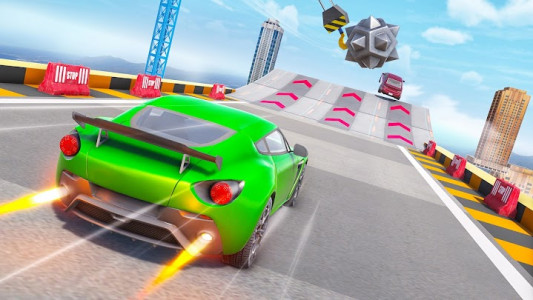 اسکرین شات برنامه Hero Car Stunts: Hero Car Game 2