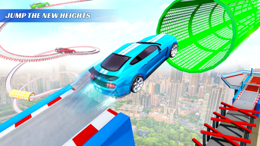 اسکرین شات برنامه Hero Car Stunts: Hero Car Game 3