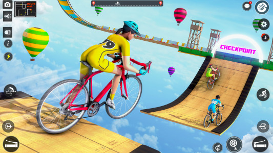 اسکرین شات برنامه BMX Cycle Stunt Game 2