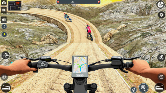 اسکرین شات برنامه BMX Cycle Stunt Game 1