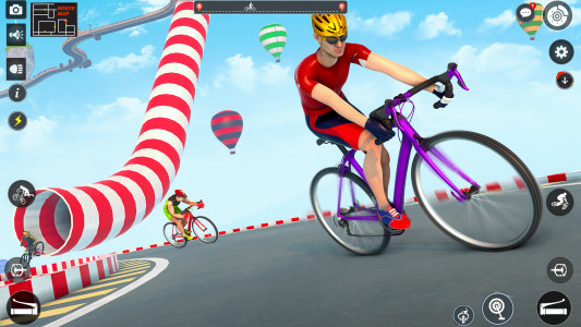 اسکرین شات برنامه BMX Cycle Stunt Game 5