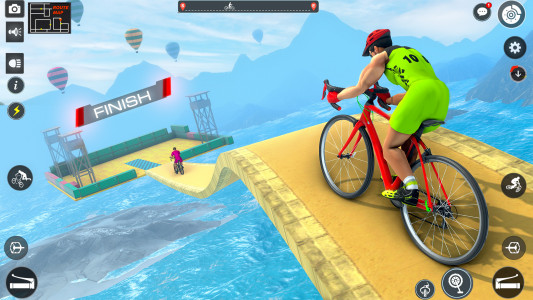 اسکرین شات برنامه BMX Cycle Stunt Game 4