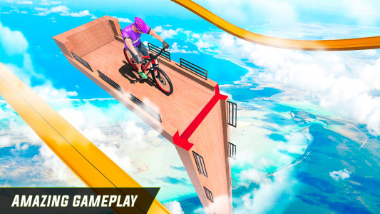 اسکرین شات برنامه BMX Cycle Stunt Game 3D 8