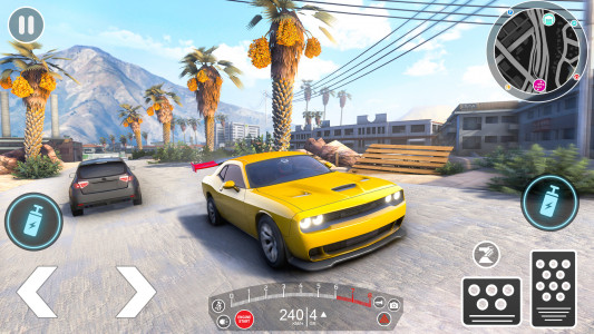 اسکرین شات برنامه Muscle Car Stunts: Car Games 7