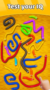 اسکرین شات بازی Tangled Snakes Puzzle Game 6