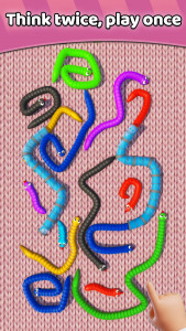 اسکرین شات بازی Tangled Snakes Puzzle Game 2