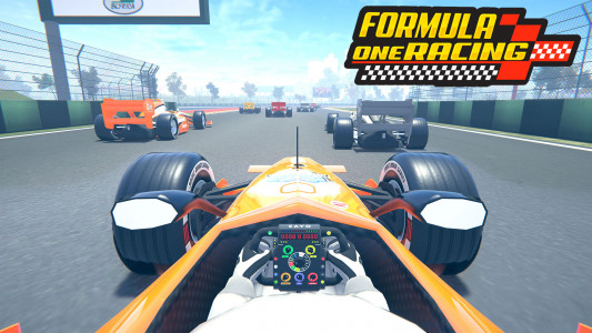 اسکرین شات برنامه Formula Car Racing: Car Games 4