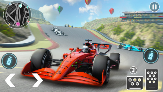 اسکرین شات برنامه Formula Car Racing: Car Games 4