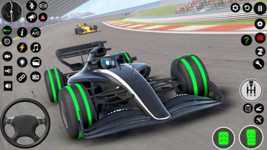 اسکرین شات برنامه Formula Car Racing: Car Games 1