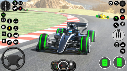 اسکرین شات برنامه Formula Car Racing: Car Games 1