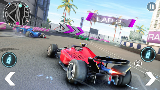 اسکرین شات برنامه Formula Car Racing: Car Games 6
