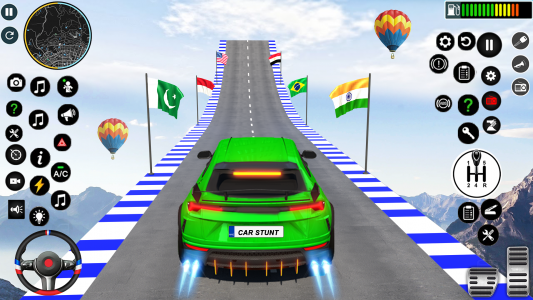 اسکرین شات بازی Crazy Car Stunt: Car Games 3D 6