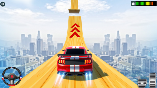 اسکرین شات 5 بازی Crazy Car Stunts: GT Car Games