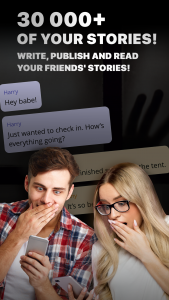 اسکرین شات برنامه Scary Chat Stories Horror Game 1