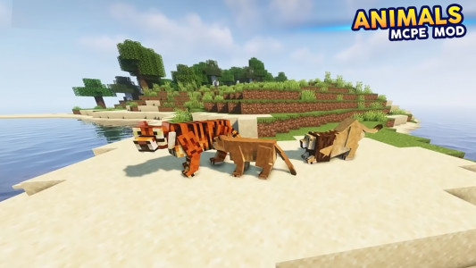 اسکرین شات برنامه Wild Animals Mod Minecraft PE 3