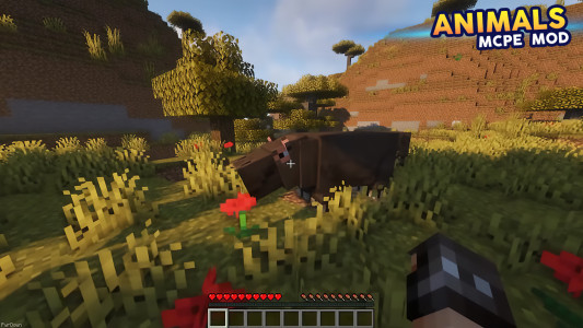 اسکرین شات برنامه Wild Animals Mod Minecraft PE 2