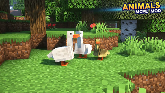 اسکرین شات برنامه Wild Animals Mod Minecraft PE 1