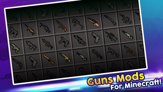 اسکرین شات برنامه Guns & Weapons Minecraft Mod 1