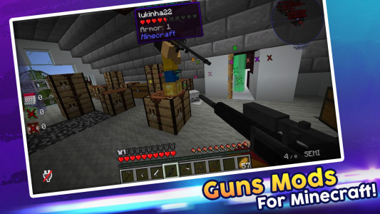 اسکرین شات برنامه Guns & Weapons Minecraft Mod 2