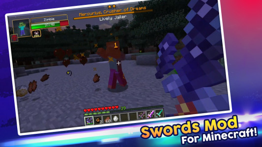 اسکرین شات برنامه Swords Mod & Weapons Minecraft 4