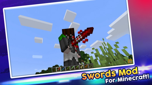 اسکرین شات برنامه Swords Mod & Weapons Minecraft 2