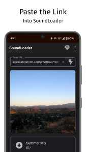 اسکرین شات 1 برنامه SoundLoader: MP3 Downloader
