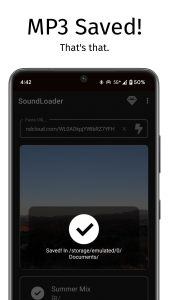 اسکرین شات 4 برنامه SoundLoader MP3 Downloader