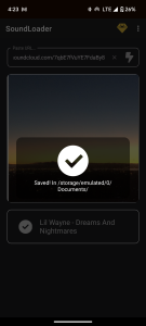 اسکرین شات برنامه SoundLoader MP3 Downloader 5