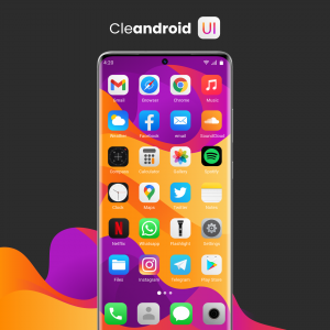 اسکرین شات برنامه Cleandroid UI - Icon Pack 2