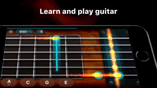 اسکرین شات برنامه Guitar - Real games & lessons 2
