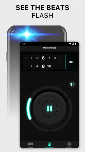 اسکرین شات 4 برنامه Metronome Pro - Beat & Tempo