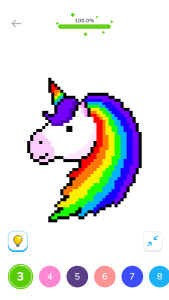 اسکرین شات 3 برنامه Pixel Color: Paint by Number