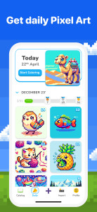 اسکرین شات 5 برنامه Pixel Color: Paint by Number