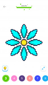اسکرین شات 5 برنامه Pixel Color: Paint by Number