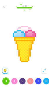 اسکرین شات 4 برنامه Pixel Color: Paint by Number