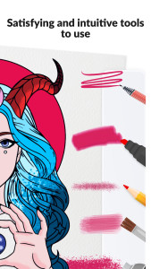 اسکرین شات 3 برنامه Color Pop - Fun Coloring Games