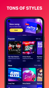 اسکرین شات 2 برنامه Beat Maker Pro - Drum Pad