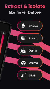 اسکرین شات 2 برنامه Stemz: AI Tool for Musicians