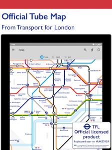 اسکرین شات برنامه Tube Map - TfL London Underground route planner 7