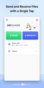 اسکرین شات برنامه MX Share: File Share, Transfer 1